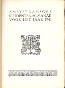 Amsterdamsche Studenten Almanak voor het jaar 1941