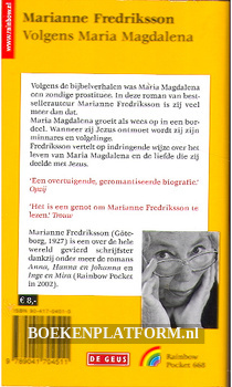 Volgens Maria Magdalena