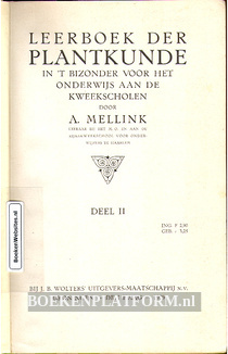 Leerboek der Plantkunde II