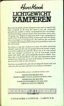 Lichtgewicht kamperen