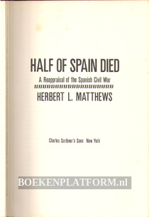 Half of Spain Died