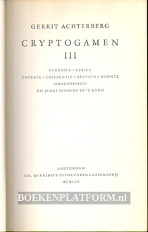 Cryptogamen III