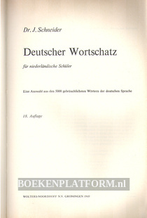Deutscher Wortschatz