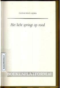 Het licht springt op rood