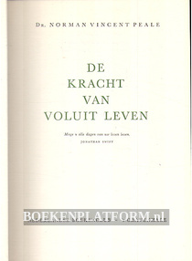 De kracht van voluit leven