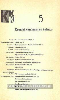 Kroniek van kunst en kultuur 1959-05