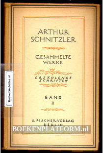 Arthur Schnitzler, gesammelte Werke 2