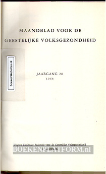 Maandblad voor de Geestelijke Volksgezondheid 1965