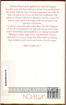 Spring maar achterop!