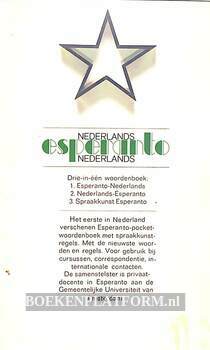 1497 Woordenboek Nederlands Esperanto Nederlands