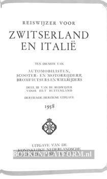 Reiswijzer voor Zwitserland en Italië