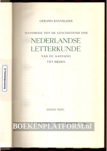 Nederlandse Letterkunde deel 3