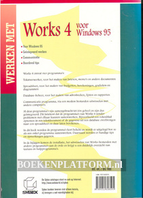 Werken met Works 4 for Windows 95