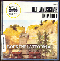 Het landschap in model