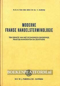 Moderne Franse handelsterminologie