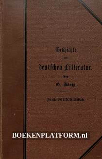 Geschichte der deutschen Litteratur