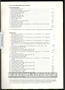Kwantitatieve informatie 1985-1986