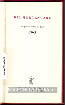 Die Morgengabe 1965