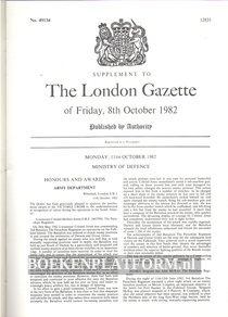 Supplement to The London Gazette, Falklands Awards