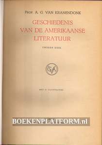 Geschiedenis van de Amerikaanse literatuur 2