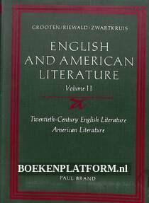 English and American Literature II