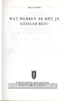 Wat hebben ze met je gedaan?