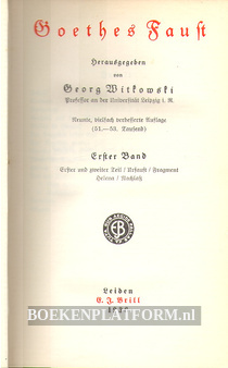 Goethes Faust 1