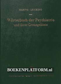 Worterbuch der Psychiatrie und ihrer Grenzgebiete