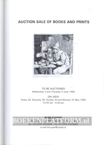 Auction Sale of Books, Prints and Manuscripts 1999