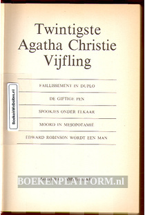 Twintigste Agatha Christie Vijfling