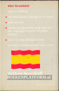 Wolters Mini-woordenboek Spaans-Nederlands N-S