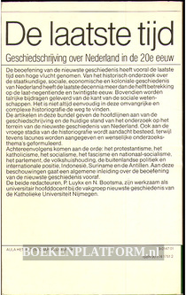 De laatste tijd