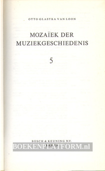 Mozaiek der muziekgeschiedenis 5