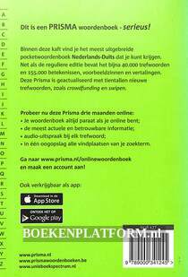 Prisma pocketwoordenboek Nederland Duits