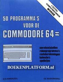 50 programma's voor de Commodore 64