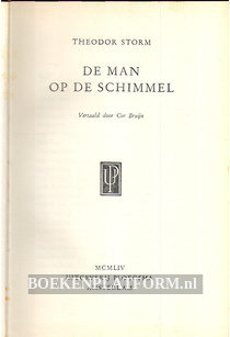 De man op de schimmel