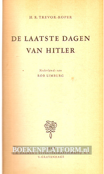 De laatste dagen van Hitler