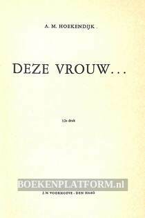 Deze Vrouw...