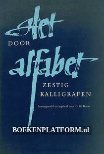 Het alfabet door zestig kalligrafen