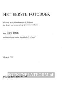 Het eerste fotoboek