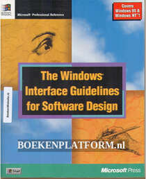 The Windows Interface Guidelines for Software Design