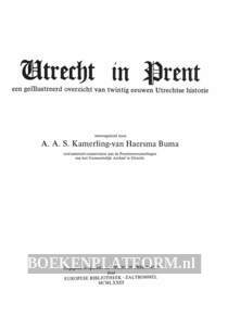 Utrecht in Prent