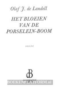 Het bloeien van de porseleijn-boom