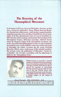 The Dawning of the Theosophical Movement