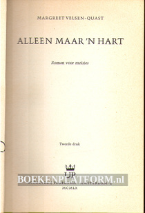 Alleen maar 'n hart