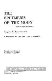 The Ephemeris of the Moon