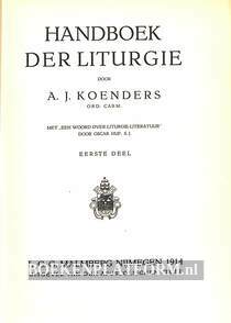 Handboek der Liturgie I