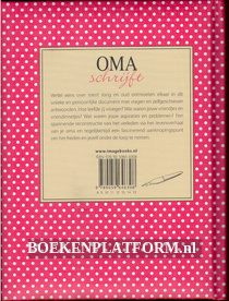 Oma schrijft over vroeger en later