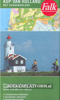 Kop van Holland Fietskaart met knooppunten