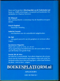 Afkortingen lijst Nederlandse taal